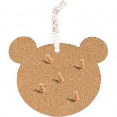 Tableau d'affichage Ours en liège (16 cm) - BAMBAM
