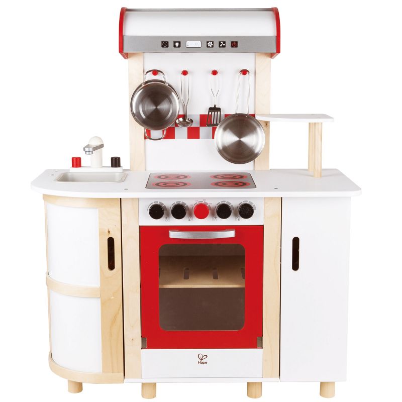 Cuisine enfant multifonctions en bois Hape