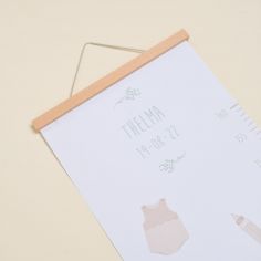 Toise Au Pays des Jouets (personnalisable) - Baubels