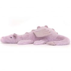 Peluche Scrumptious dragon lavande (50 cm)