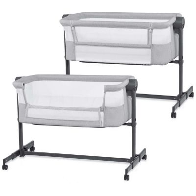 Lit cododo 2 en 1 Nestee Up 2 Light Grey Kinderkraft
