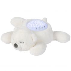Veilleuse projecteur Lapidou Ours blanc - Nattou