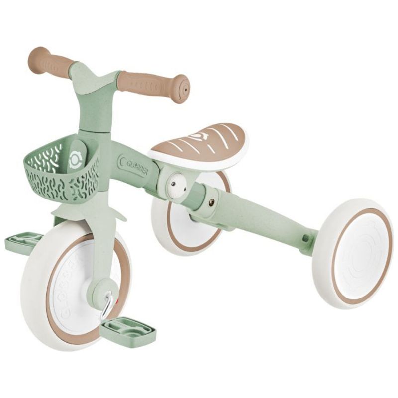 Tricycle évolutif Learning trike plus 3 en 1 eco-logic Vert Sauge Globber Produit 7