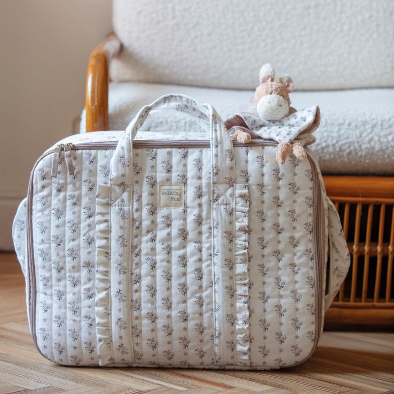 Valise de maternité Botton Fleurs Walking Mum Ambiance 9