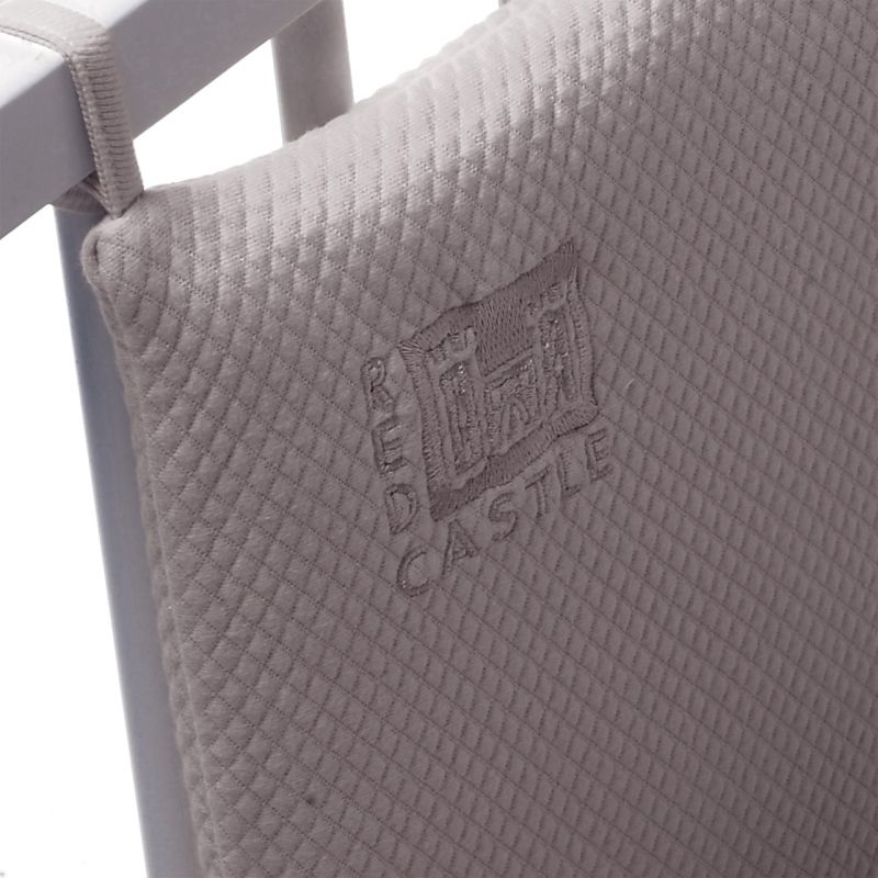 Tour de lit taupe (pour lits 60x120 et 70x140 cm) Red Castle