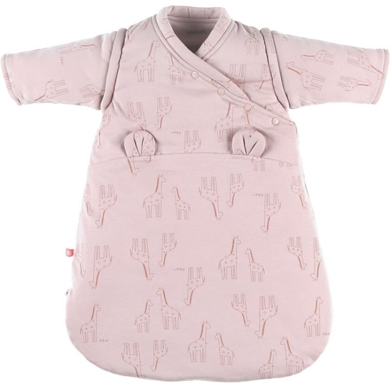 Gigoteuse en jersey bio chaude Mix & Match rose TOG 1-2 (50 cm) Noukie's
