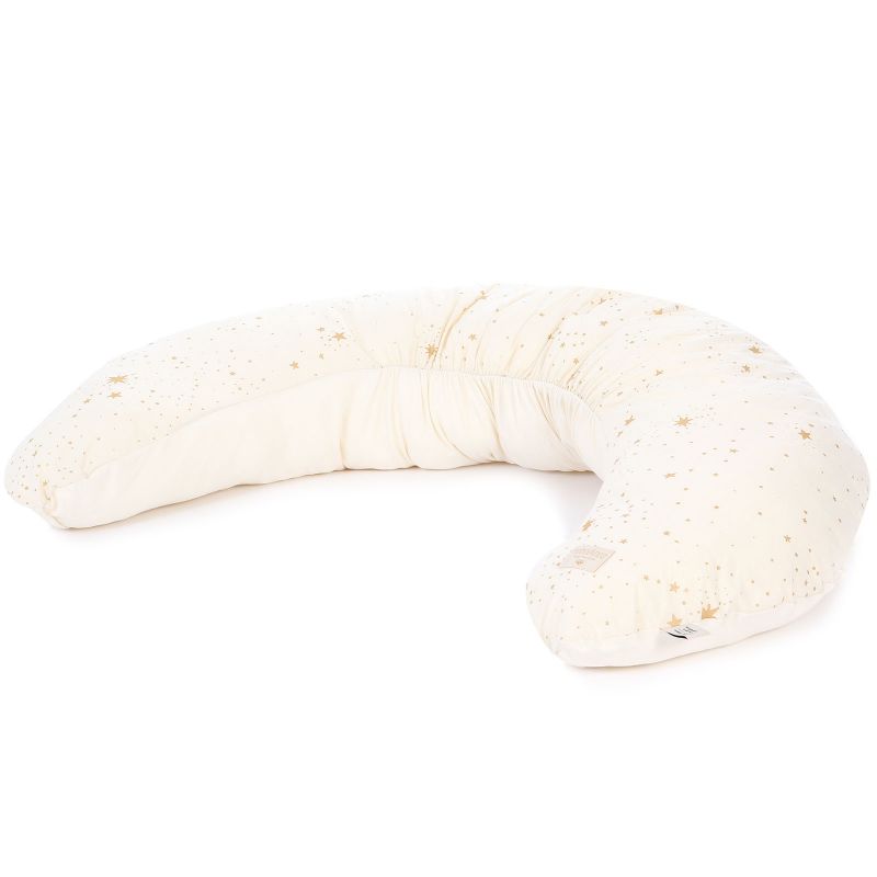 Coussin de grossesse Luna écru Gold stella Nobodinoz