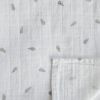Maxi lange en coton bio Leaves (120 x 120 cm) Mushie Produit 2