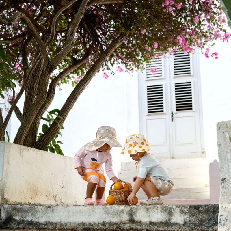 Chapeau réversible anti-UV Orange (1-3 ans) Lässig Ambiance 4