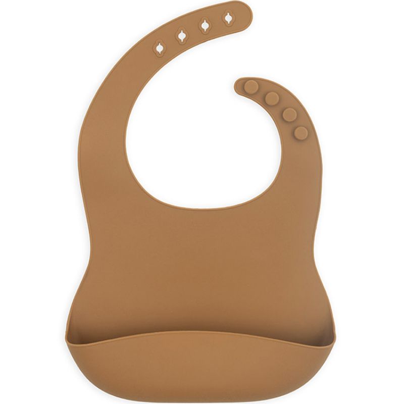 Bavoir en silicone caramel Jollein
