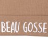 Bonnet de naissance en coton Beau gosse camel BB & Co Produit 2