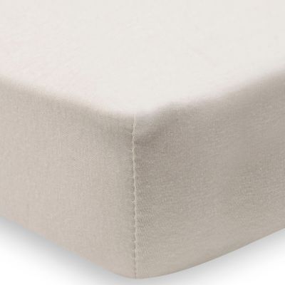 Lot de 2 draps housses en jersey Hazel-Oatmeal (70 x 140 cm)