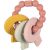Variation Rose, jaune, vert d'eau du produit Hochet de dentition trousseau de clefs rose de la marque Little Dutch