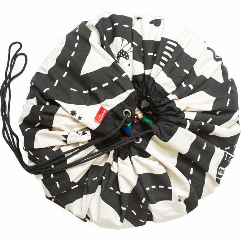Sac à jouets 2 en 1 réversible Original Print Circuit Roadmap Play&Go Produit 2