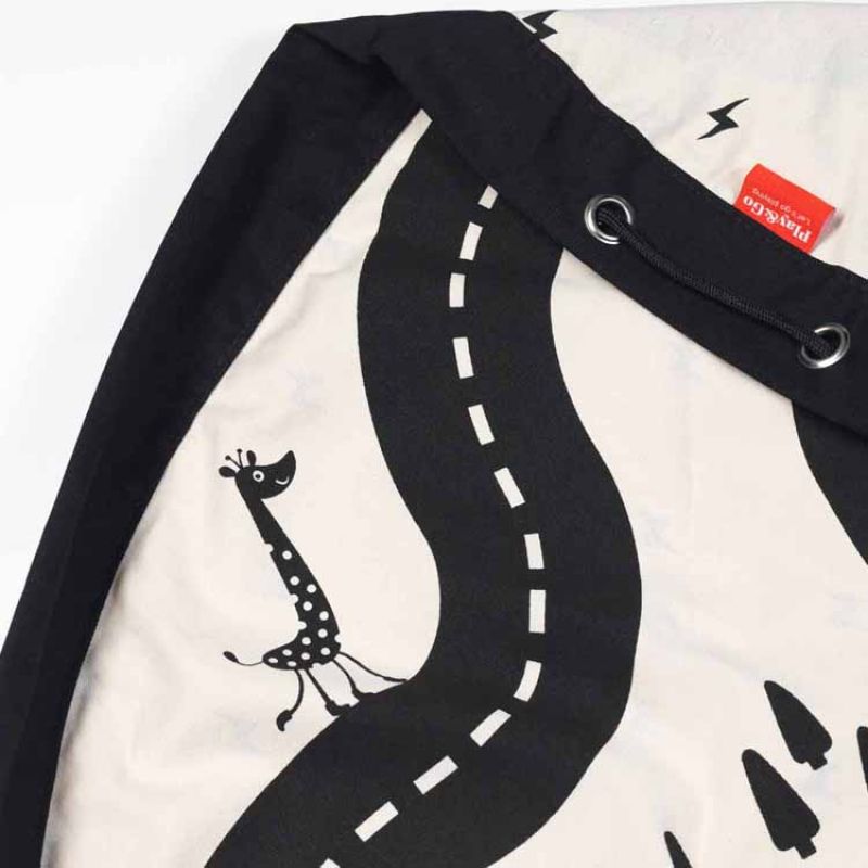 Sac à jouets 2 en 1 réversible Original Print Circuit Roadmap Play&Go Produit 9