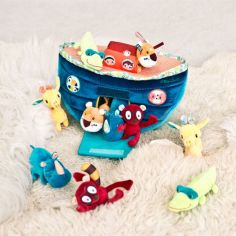 Peluche d'activités Ma première arche de Noé