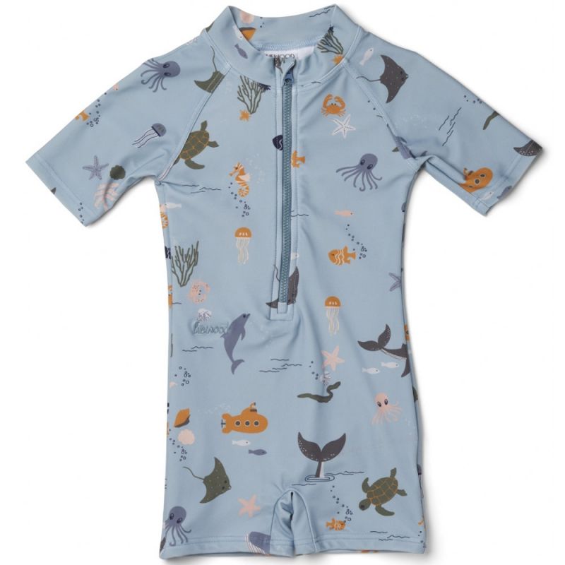 Combinaison anti-UV Max Sea creature (3-9 mois) Liewood