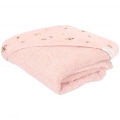 Cape de bain brodée Blossom (75 x 75 cm) - Little Dutch
