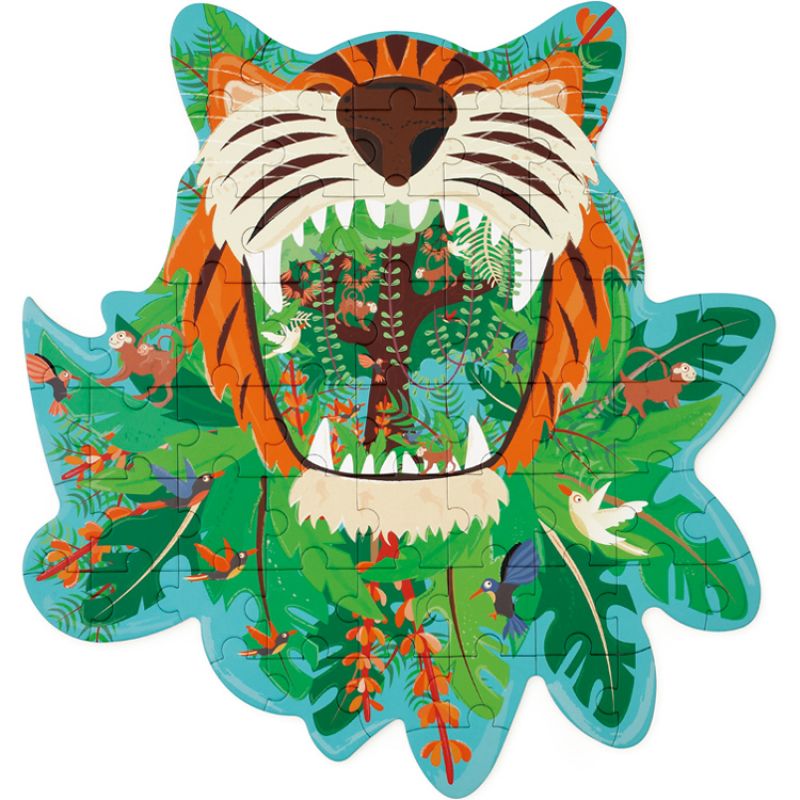 Puzzle Tigre (59 pièces) Scratch