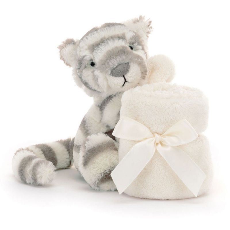 Doudou plat Bashful Tigre des neiges Jellycat Produit 2