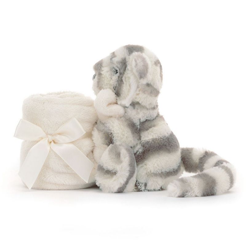 Doudou plat Bashful Tigre des neiges Jellycat Produit 4