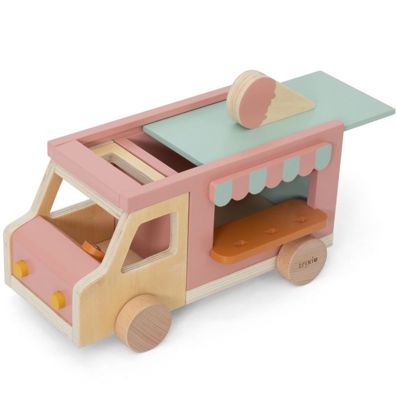 Camion de glaces en bois Trixie Produit 5