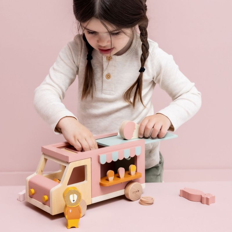 Camion de glaces en bois Trixie Ambiance 7