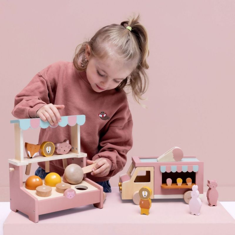 Camion de glaces en bois Trixie Ambiance 9