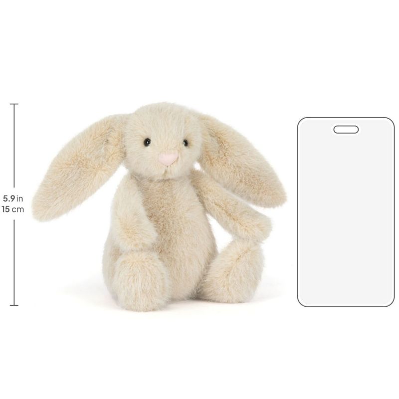 Peluche Lapin Fluffet Wheat (18 cm) Jellycat Produit 6