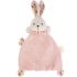 Doudou plat lapin rose Coquelicot K'doux - Kaloo