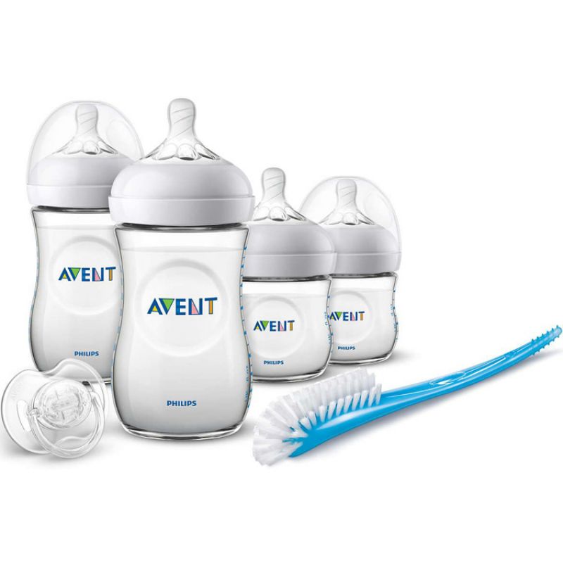 Coffret biberon nouveau-né Natural (6 pièces) Philips AVENT