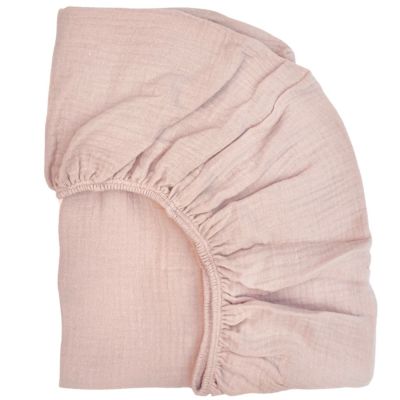 Drap housse de matelas cododo Nude Powder Babyshower
