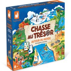 Jeu de société Chasse au trésor : autour du monde - Janod 