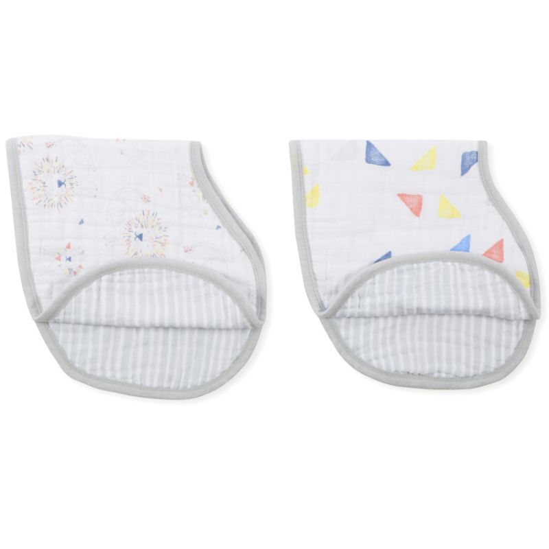 Lot de 2 bavoirs protection d'épaule Leader of the pack aden + anais