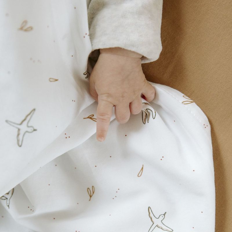 Drap housse en coton bio pour landau L'Envolée (76 x 30 cm) Kadolis Ambiance 4