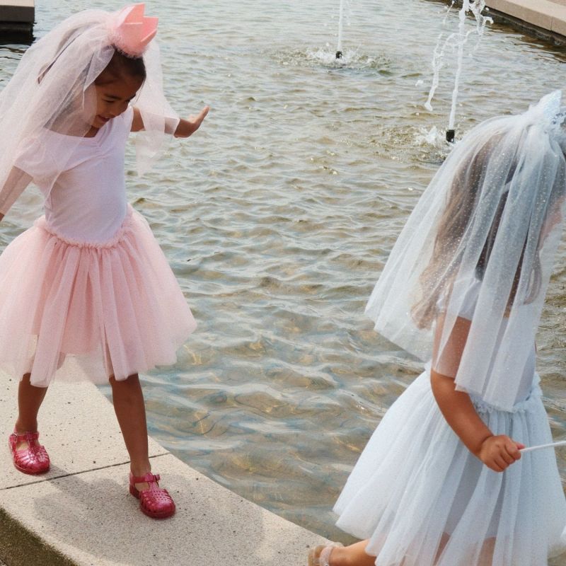 Déguisement princesse et couronne Cloud Pink (3-4 ans) Konges Slojd Ambiance 5