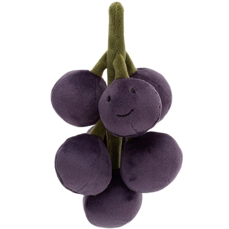 Peluche Fabulous Fruit Raisins (15 cm) Jellycat