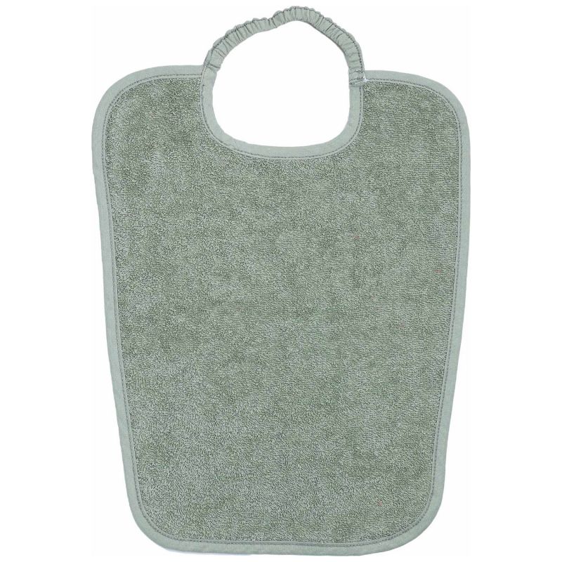 Bavoir maternelle en éponge Vert Trois Kilos Sept Produit 1