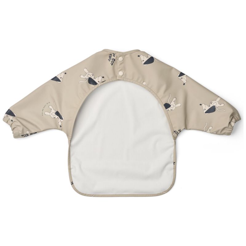Bavoir à manches Merle Dakota Dog-Mist Liewood Produit 2