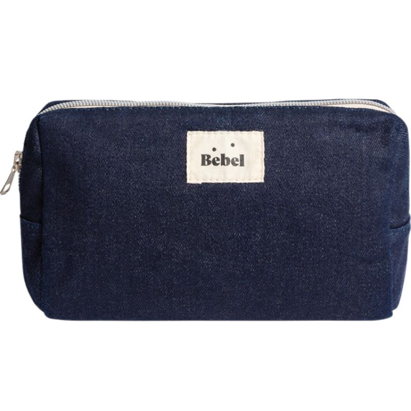 Trousse de toilette mini jean foncé BEBEL