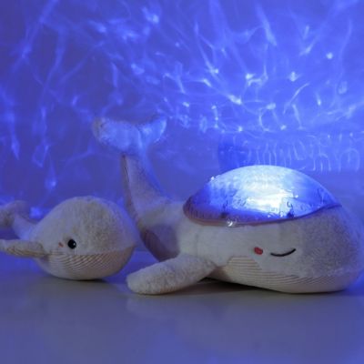 Veilleuse peluche Tranquil Whale Family Cloud B
