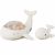 Variation Blanc du produit Veilleuse peluche Tranquil Whale Family de la marque Cloud B