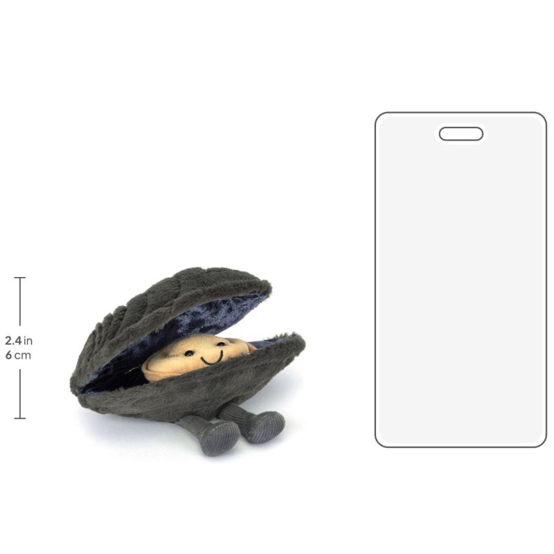 Peluche Amuseable Michelle la moule (17 cm) Jellycat Produit 6