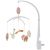 Variation Rose, beige, ocre du produit Mobile musical en plastique Popsie de la marque Noukie's
