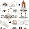 Affiche A3 Abécédaire de l'espace  par Lutin Petit Pois