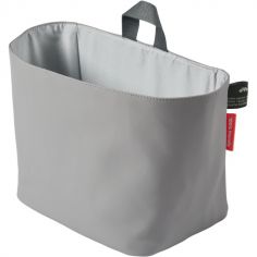 Vide-poches à suspendre en polyester recyclé PET gris