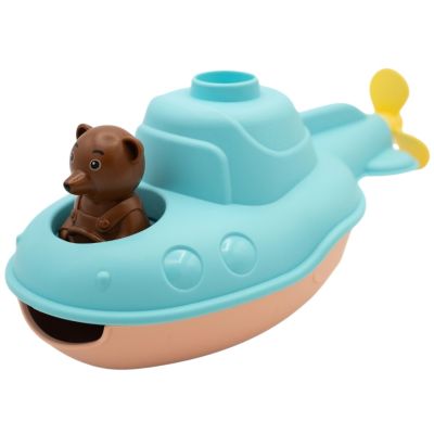 Sous-Marin Bateau de Petit Ours Brun Menthe Simple