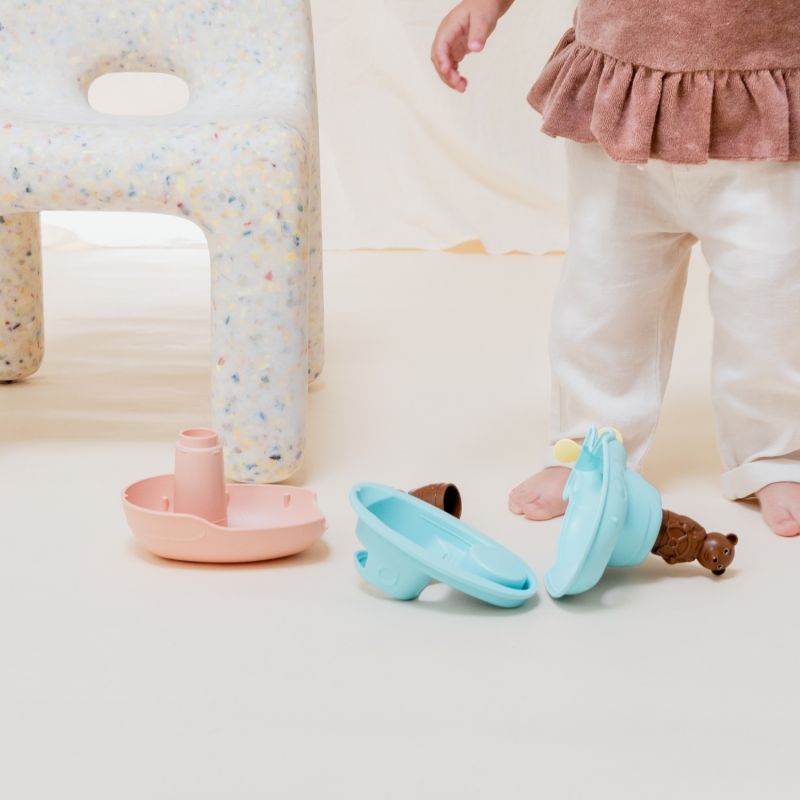 Sous-Marin Bateau de Petit Ours Brun Menthe Simple Ambiance 6