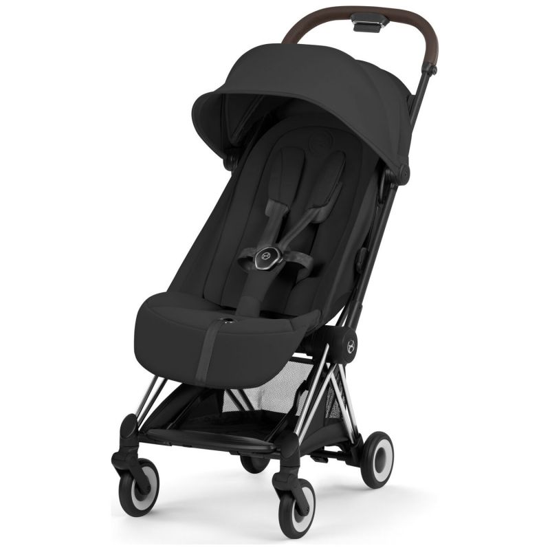 COŸA Style 2026 Poussette ultra-compacte et Châssis Chrome Sepia Black Cybex Produit 1