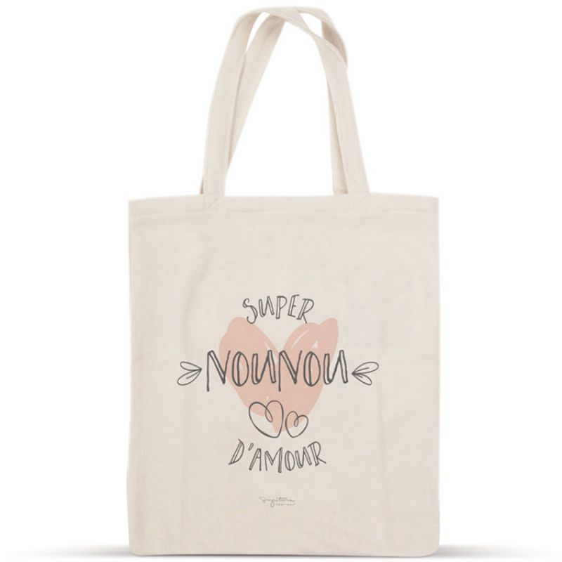 Sac à anses Super Nounou d'amour Signature Label Tour
